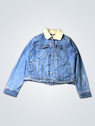 Universal Thread Goods Co. Denim Sherpa Lined Jack..