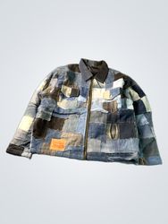 Upcycled Levi's Patchwork Denim Jacket