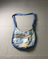 Carhartt Patchwork Denim Shoulder Bag