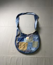 Carhartt Patchwork Denim Shoulder Bag
