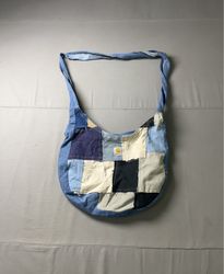 Carhartt Patchwork Denim Shoulder Bag