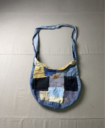 Carhartt Patchwork Denim Shoulder Bag