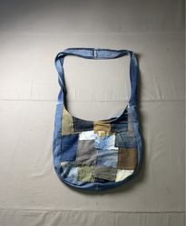 Carhartt Patchwork Denim Shoulder Bag