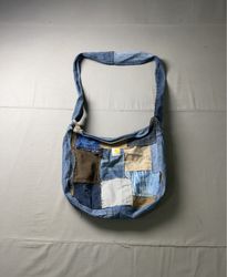 Carhartt Patchwork Denim Shoulder Bag