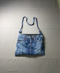 Denim tote bag