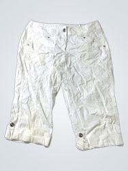 S. Oliver White Cargo Capris