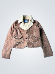 Nine West Suede Lined Jacket