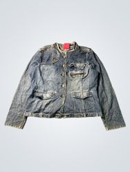 CAROL'S DENIM Women's Blue Denim Jacket