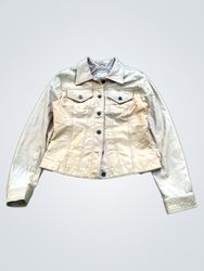 Molding Key Genuine Leather Jacket
