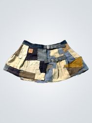 Carhartt Patchwork Mini Skirt