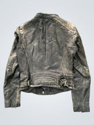 Zara Trafaluc Authentic Leather Jacket