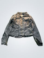 OBJECT COLLECTORS ITEM Black Leather Jacket