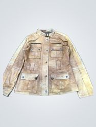 Zara Basic Leather Jacket