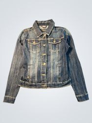 Platinum Gold Denim Jacket