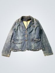 New York & Company Denim Blazer