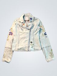 Candie's Embroidered Denim Jacket