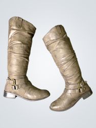 Brown Knee High Boots
