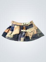 Carhartt Patchwork Mini Skirt