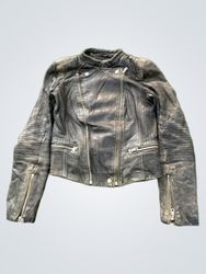 Trafaluc Authentic Leather バイカージャケット