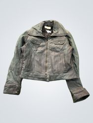 SAS.one ブラックレザージャケット