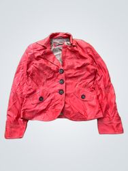 Gerry Weber Blazer in pelle rossa