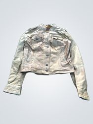 CAMATEU Giacca in pelle marrone da donna