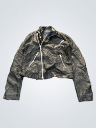 American Eagle Faux Leather Bikerjacke