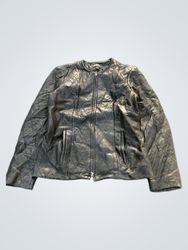 Classiques Entier キルティング フェイクレザー ジャケット