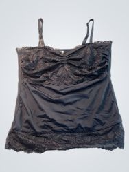 Rhonda Shear Lace Trim Camisole