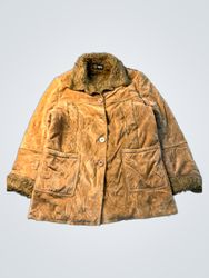 Veste WEST à col en fausse fourrure