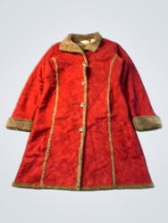 L.L.Bean Roter Kunstwildleder- & Sherpa-gefütterte..