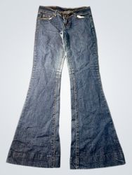 Blue Flare Jeans