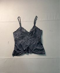 Black Lace Trim Cami