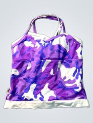 MIKANU Regata Camuflada Roxa