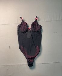La Vie en Rose Black Teddy