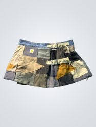 Jupe en jean patchwork Carhartt