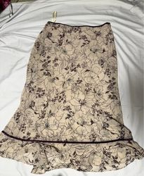 Chomel Midirock mit Blumenmuster