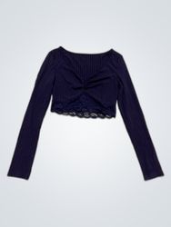 Long Sleeve Cropped Top