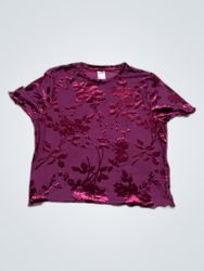 Anko Printed Velvet Blouse