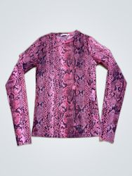 Stradivarius Printed Long Sleeve Blouse