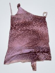 Zara Leopard Print Sleeveless Blouse