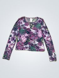 Target Printed Long-Sleeve Blouse