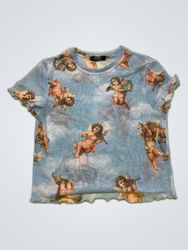 Cherub Print T-Shirt