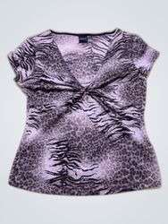 Monti Printed Animal Blouse