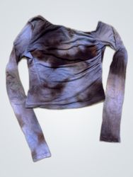 Tie-Dye Long Sleeve Top
