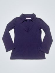 Zara Long Sleeve Polo Shirt