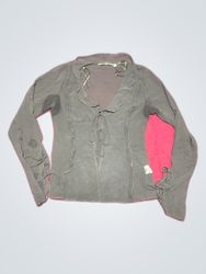 Graues Langarmshirt