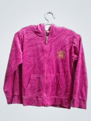 Juicy Couture Velour Zip-Up Hoodie