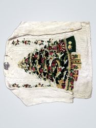 Tiara International Christmas Tree Sweater