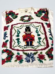 Audrey Jones Christmas Nutcracker Sweater